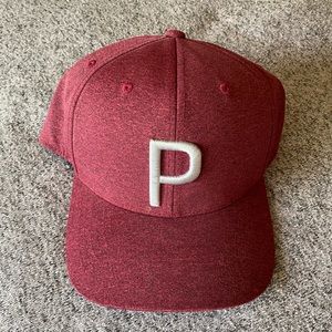 Puma - P Hat - Merlot (Maroon)